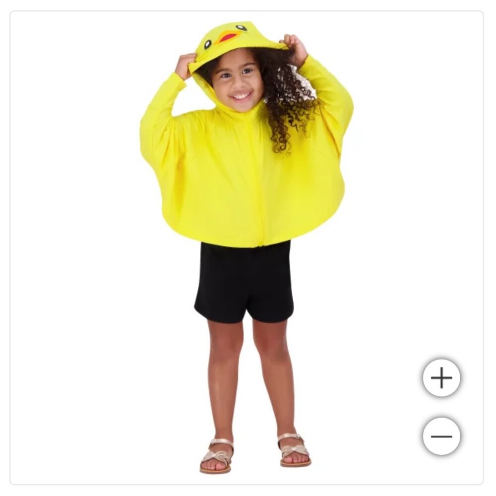 Hazel + Harper Kids (Unisex) UPF Swim Cover Up - DUCK!!! NWT One Size (2T-4T)